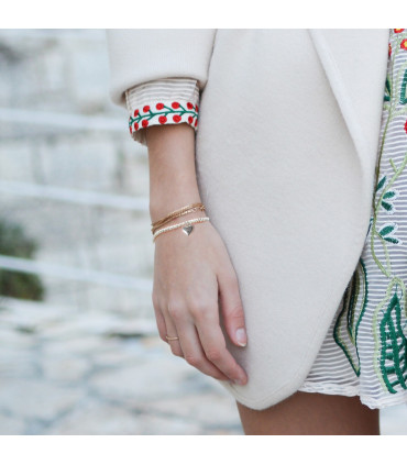 Mum You're The Best Stretch Beaded Bracelet & Card