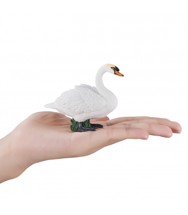 Mute Swan Toy  Realistic Water Bird Figure