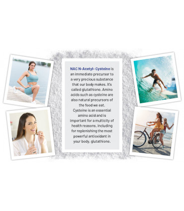 NAC N-Acetyl- Cysteine 600mg 120 Vegan Capsules – UK Manufactured by Prowise