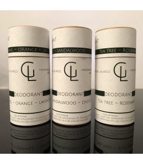 Natural Deodorant Eucalyptus, Tea Tree, Peppermint scent 40ml