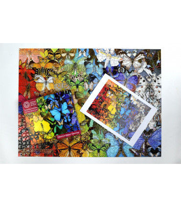 Natural History Museum - Butterflies & Moths 1000 Piece Jigsaw Puzzle