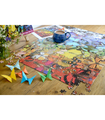 Natural History Museum - Butterflies & Moths 1000 Piece Jigsaw Puzzle