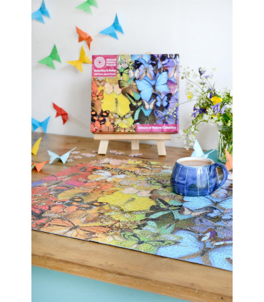 Natural History Museum - Butterflies & Moths 1000 Piece Jigsaw Puzzle