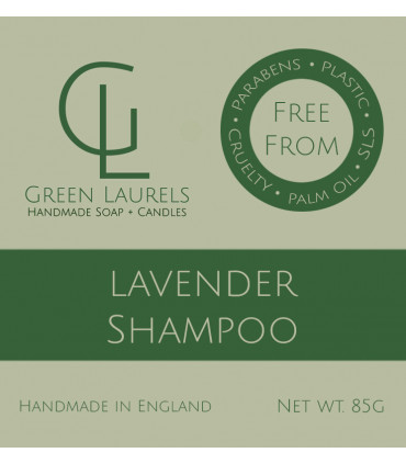 Natural Lavender Shampoo bar for Normal to Oily Hair