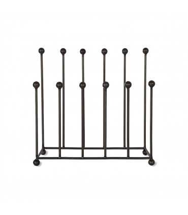 Neo Steel Black Powder Coated Boot Rack � Holds 6 Pairs