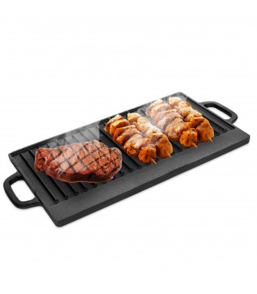 Non-Stick 16" Cast Iron Reversible Griddle Plate 6866