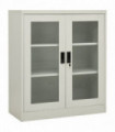 Office Cabinet Light Grey 90x40x105 cm Steel