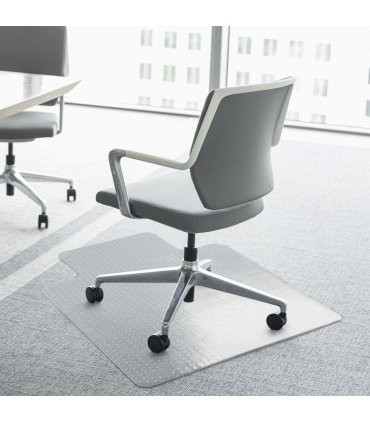 Office Carpet Protector Chair Mat Spike Non Slip Chairmat Frosted HOMCOM