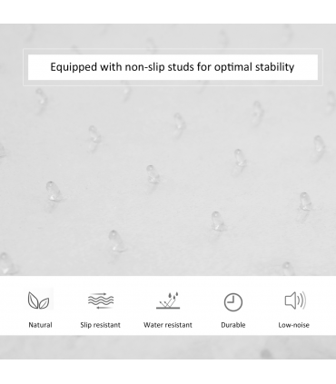 Office Carpet Protector Chair Mat Spike Non Slip Chairmat Frosted HOMCOM