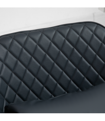 Office Chair with Rechargeable Electric Vibration Massage Lumbar Pillow, Wheels