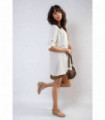 Open Front Roll Up Sleeve Cardigan