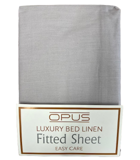 Opus Double Bed Flat Sheet Silver