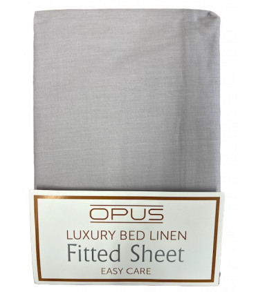 Opus Pillowcase pair Silver