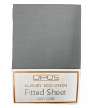 Opus Single Bed Fitted Sheet Charcoal