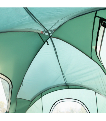 Outdoor  Camping Tent For 5-6 W/ Bag, Fiberglass & Steel Frame