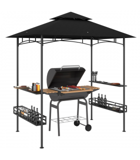 Outdoor BBQ Grill Canopy - Stylish, Durable Garden Shelter for Gatherings