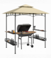 Outdoor BBQ Grill Canopy - Stylish, Durable Garden Shelter for Gatherings