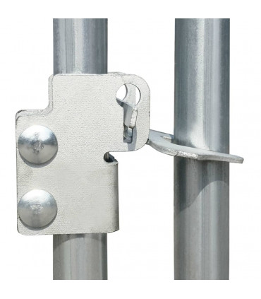 Outdoor Chicken Cage 2.75x2x1.92 m Galvanised Steel