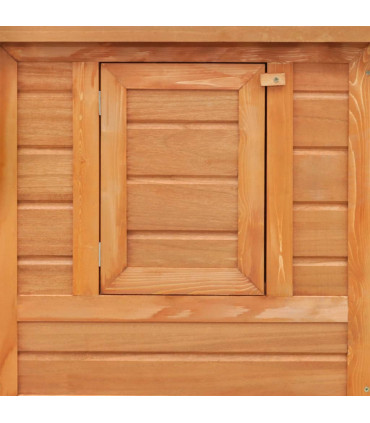 Outdoor Chicken Cage Hen House with 1 Egg Cage Wood