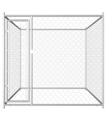 Outdoor Dog Kennel 193x193x185 cm