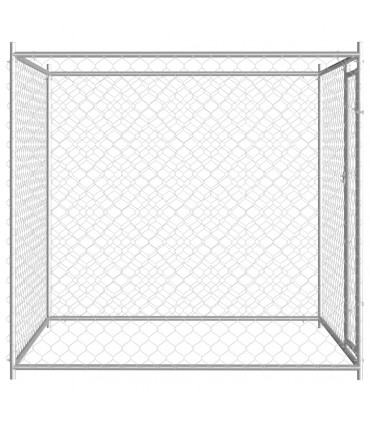 Outdoor Dog Kennel 193x193x185 cm
