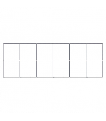 Outdoor Dog Kennel Steel 11.06 m�