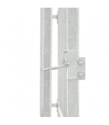 Outdoor Dog Kennel with Canopy Top 382x192x225 cm