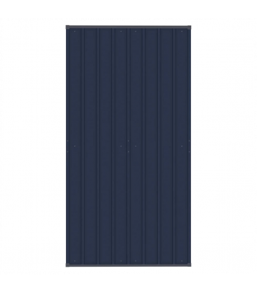 Outdoor Dog Kennel with Roof Steel 1.84 m�