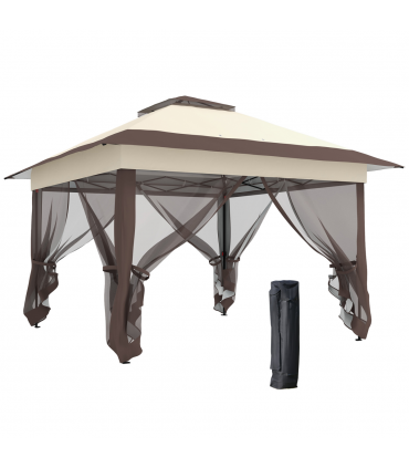Outdoor Folding Canopy with Adjustable Height & Ventilation - Portable Tent