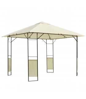 Outdoor Gazebo for Garden Party Tent, Wedding Canopy Pavilion Cream-white