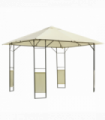 Outdoor Gazebo for Garden Party Tent, Wedding Canopy Pavilion Cream-white