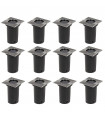 Outdoor Ground Lights 12 pcs Square