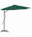 Outdoor Parasol with Steel Pole 300 cm Green
