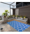 Outdoor Rug Blue 120x180 cm PP