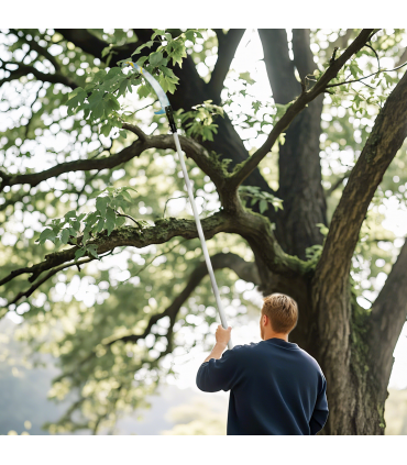 Outsunny 1.8-2.9 m Telescopic Tree Pruner, Tree Lopper Long Reach