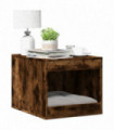 vidaXL Cat Litter Box Enclosure Smoked Oak 47x59x42 cm Engineered Wood