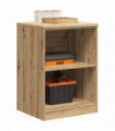 vidaXL Garage Storage Cabinet Artisan Oak 60x51x85 cm Solid Wood Pine