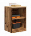 vidaXL Garage Storage Cabinet Old Wood 60x51x85 cm Solid Wood Pine