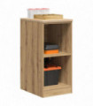 vidaXL Garage Storage Cabinet Artisan Oak 40x51x85 cm Solid Wood Pine