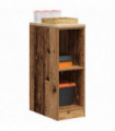 vidaXL Garage Storage Cabinet Old Wood 30x51x85 cm Solid Wood Pine