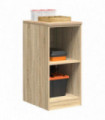 vidaXL Garage Storage Cabinet Sonoma Oak 40x51x85 cm Solid Wood Pine