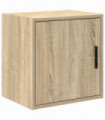 vidaXL Garage Wall Cabinet Sonoma Oak Engineered Wood