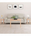 Nesting Tables 3 pcs Solid Wood Pine