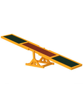 New Pet Seesaw Dog Training Agility Equipment Toy Exercise Playing Pawhut