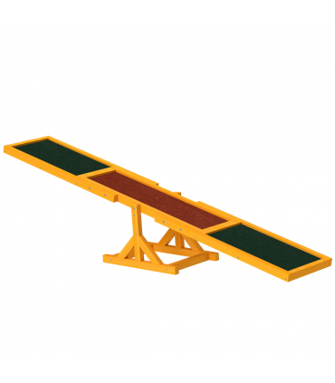 New Pet Seesaw Dog Training Agility Equipment Toy Exercise Playing Pawhut