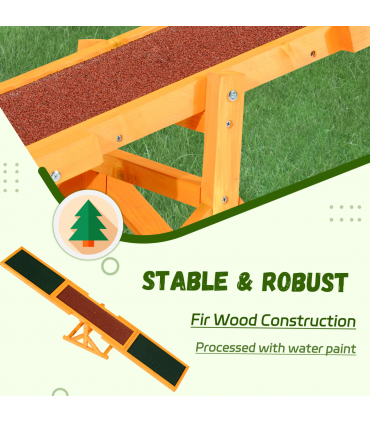 New Pet Seesaw Dog Training Agility Equipment Toy Exercise Playing Pawhut