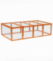 New Rabbit Hutch Cage with Run and Play Space Mesh Wire Safety for Outdoor