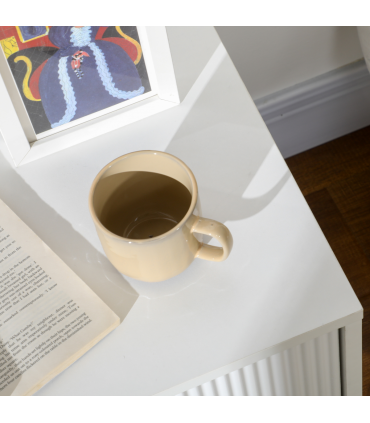 Nightstand with 2 Drawers, Side End Table for Living Room, Bedroom