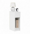 vidaXL Bedside Cabinets with Drawer 2 pcs White 20x36x60 cm