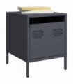vidaXL Bedside Cabinets 2 pcs Anthracite 35x39x43.5 cm Steel